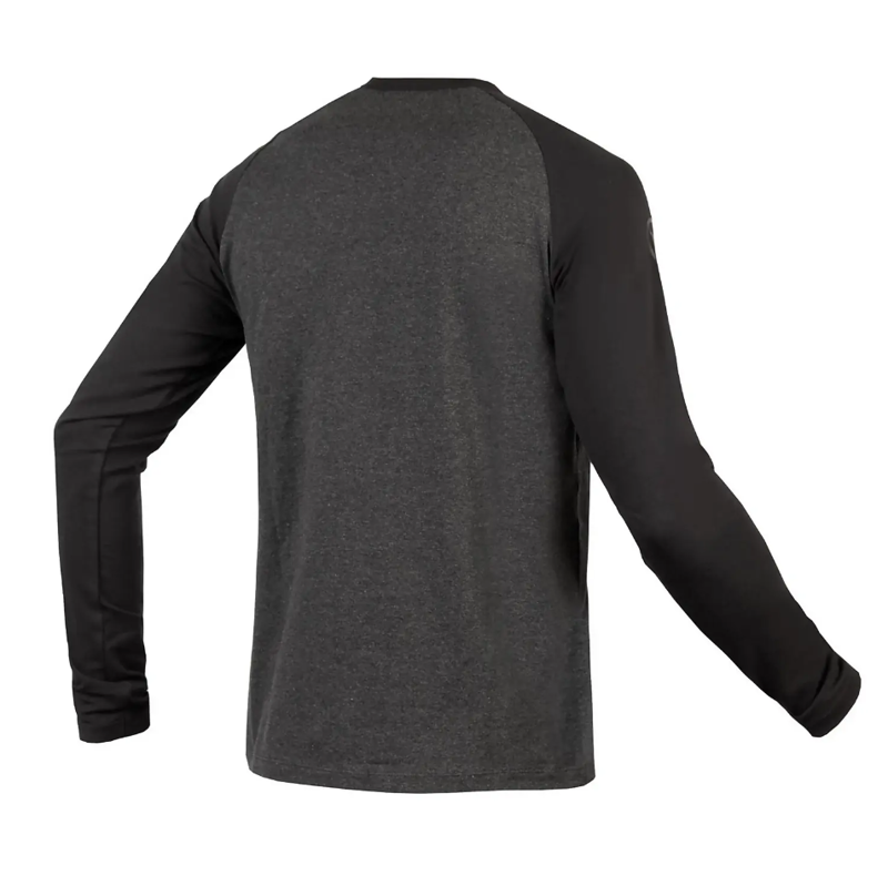 Endura One Clan Raglan Long Sleeved T-Shirt in Grey-1